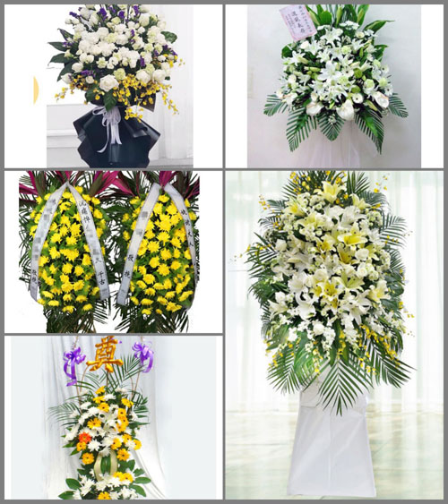 陕西宝鸡市陈仓区虢镇街道白事花篮预定